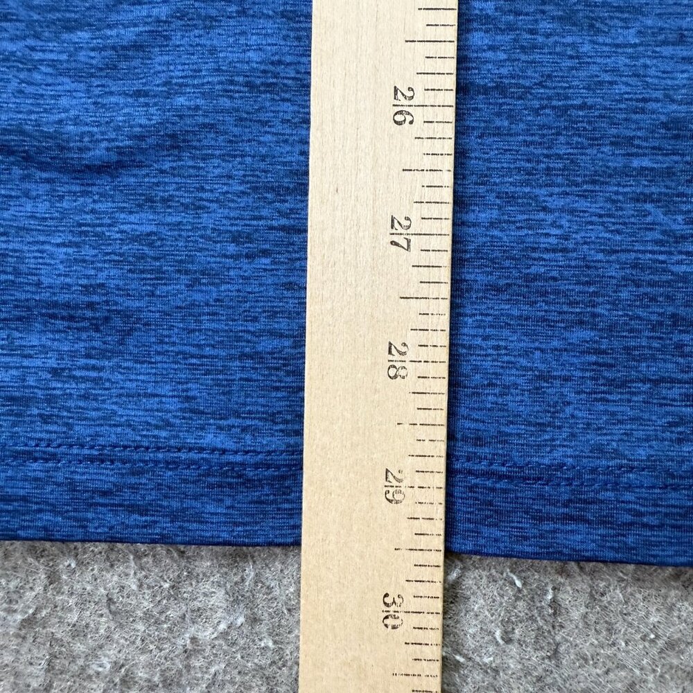 Vineyard Vines Performance Polo Shirt Men L Blue Pocket Stretch Space Dye - Picture 9 of 11